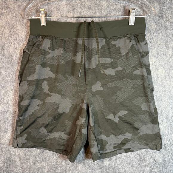 Lululemon Mens THE Short Camouflage 7" Linerless Athletic Stretch - Medium - Picture 2 of 9